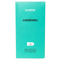 Prezerwatywy ultracienkie, przezroczyste, nawilżane, FAIR RUBBER, 8 sztuk, Lunette