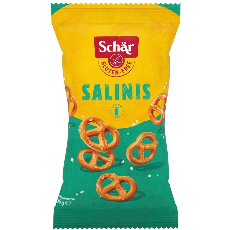 Precelki bezglutenowe Salinis, 60g, Schar