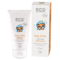 Wegański krem do twarzy dla dzieci i niemowląt, Eco Cosmetics, 50 ml