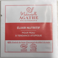 PRÓBKA: Odżywczy eliksir ze śluzem ślimaka do skóry skłonnej do atopii, Cosmos Organic, 2ml, Mlle Agathe