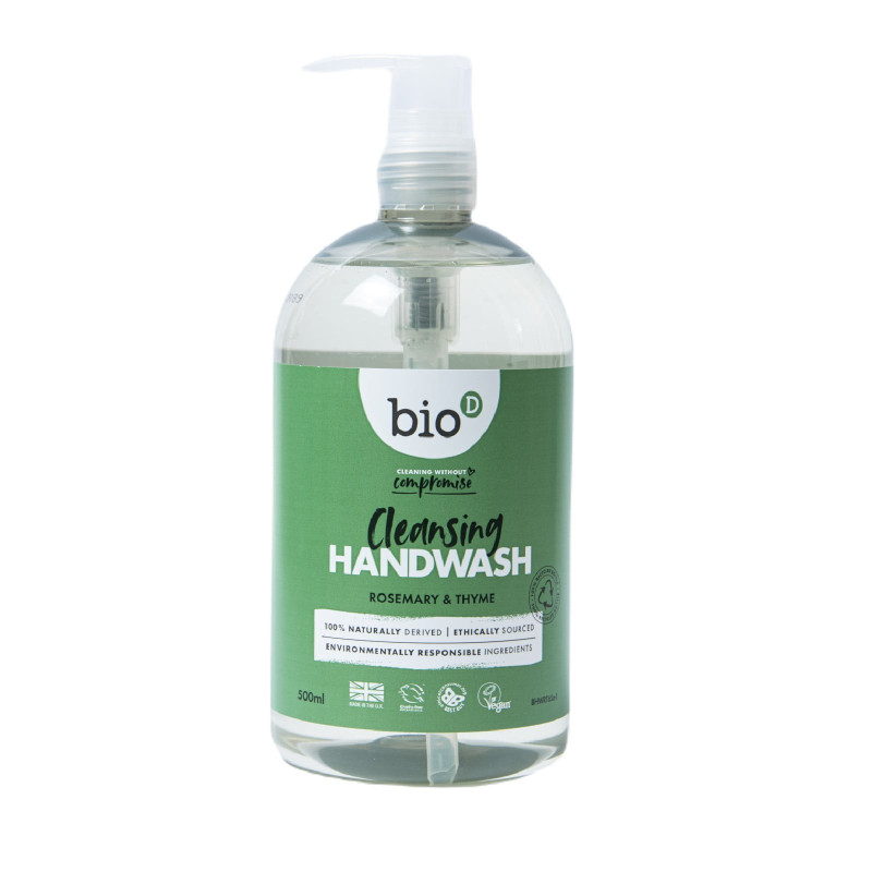 Mydło w płynie ROZMARYN I TYMIANEK, 500 ml, Bio-D (BHWRT65)