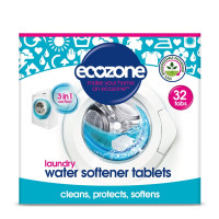 Tabletki zmiękczające wodę, CZYSZCZĄ, CHRONIĄ, ZMIĘKCZAJĄ, 32 szt., Ecozone