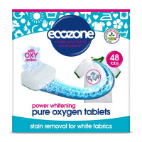 Odplamiacz do białego Pure oxygen, 48 tabletek, Ecozone (OXYTW48)