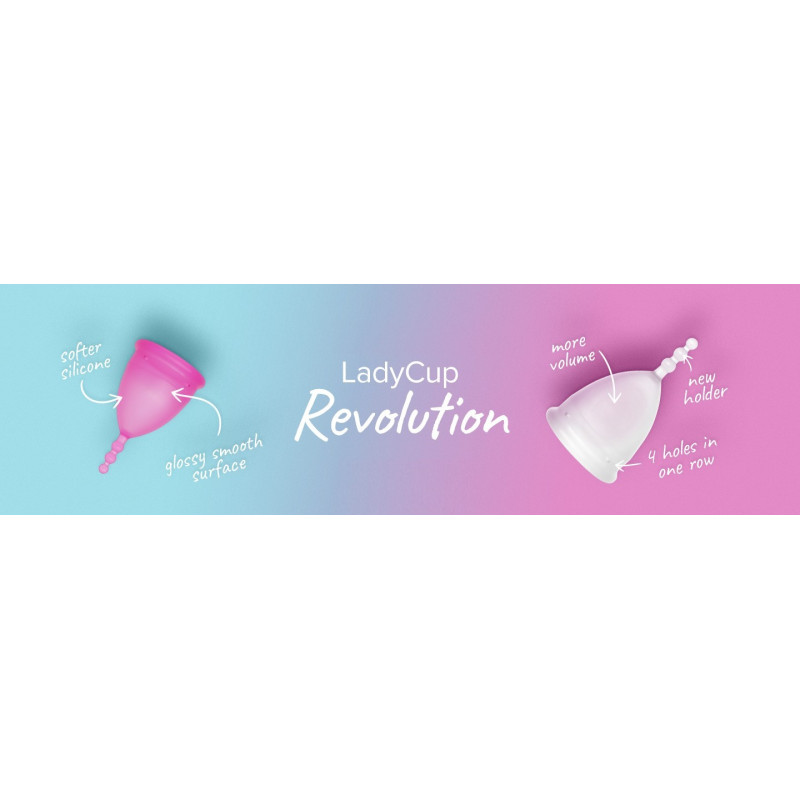 Kubeczek menstruacyjny, kolor: Czysta Miłość, rozmiar S, Lady Cup Revolution