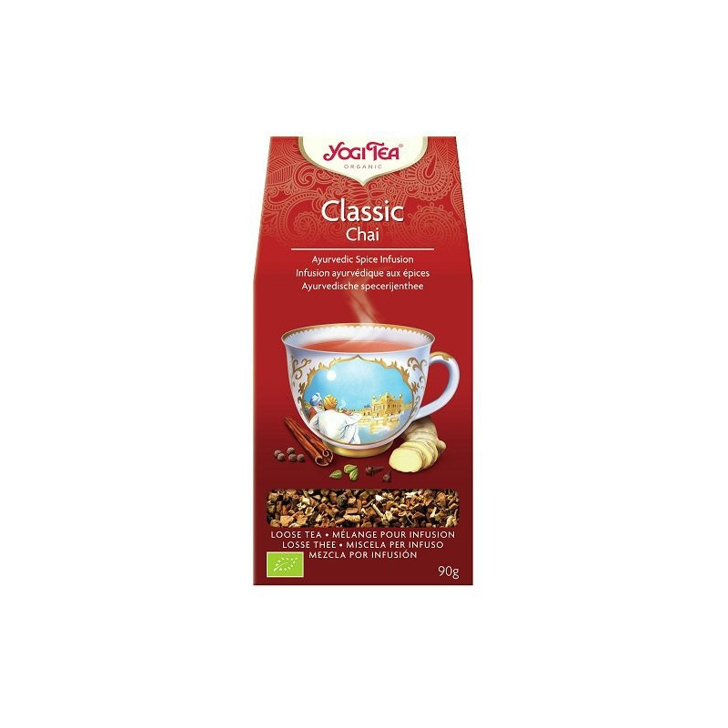 Herbata korzenna KLASYCZNY CZAJ, 90 g, Yogi Tea