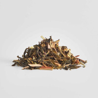 Green tea & Ginger, zielona herbata z imbirem i trawą cytrynową, 50g, Brown House & Tea