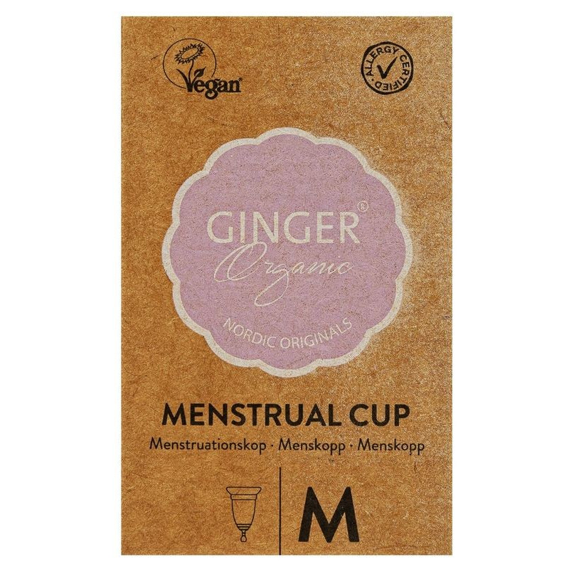 Kubeczek menstruacyjny, Rozmiar M, Ginger Organic