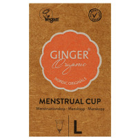 Kubeczek menstruacyjny, Rozmiar L, Ginger Organic