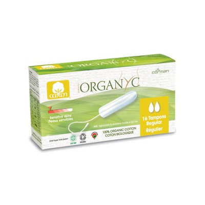 Organyc - tampony higieniczne z bawełny organicznej, Regular, 16 sztuk
