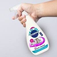 Spray do mycia kabiny prysznicowej i wanny ULTRA 3 w 1, usuwa kamień i pleśń, nadaje połysk, 500 ml, Ecozone