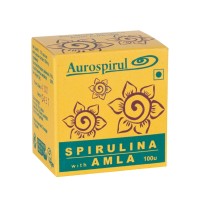 Spirulina z Amlą, 100 kapsułek, 100% organic, Aurospirul