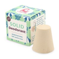 Dezodorant w kostce do skóry wrażliwej, morska słodycz, COSMOS ORGANIC, 30 ml, Lamazuna