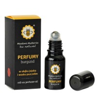 Perfumy roll-on, BURGUND, dla mężczyzn, 10ml, Miodowa Mydlarnia