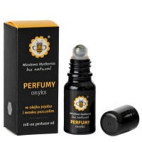 Perfumy roll-on ONYKS, dla mężczyzn, 10ml, Miodowa Mydlarnia