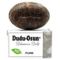 Afrykańskie czarne mydło PURE, naturalne, ekologiczne, bezzapachowe, 25 g, Dudu-Osun