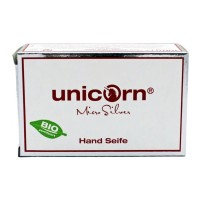 Naturalne mydło do rąk z mikrosrebrem, idealne do skóry suchej, wrażliwej i atopowej, 100 g, Unicorn
