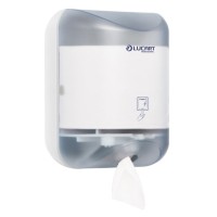 Dozownik ręczników i papieru toaletowego L-ONE MINI z automatycznym systemem odcinania, Lucart Professional