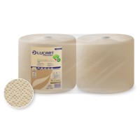 Czyściwo - ręcznik papierowy przemysłowy i do użytku domowego, EcoNatural 3800, 2 rolki, Lucart Professional