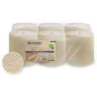 Czyściwo - ręcznik papierowy przemysłowy i do użytku domowego, EcoNatural 135, 2 warstwy, 6 rolek, Lucart Professional