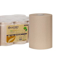 Ręcznik papierowy w roli beżowy MINI, EcoNatural 14 CF, 2 warstwy, 1 rolka, Lucart Professional