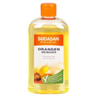Uniwersalny ekologiczny płyn czyszczący na bazie olejku pomarańczowego "Orange Cleaner", Sodasan, 500 ml