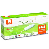 Organyc - tampony higieniczne z bawełny organicznej, Super Plus, 16 sztuk