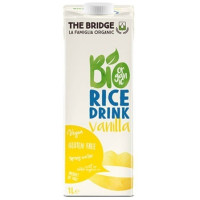 Ekologiczny napój z włoskiego ryżu z wanilią bez glutenu 1l The Bridge