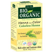 Henna - farba do włosów na bazie henny, BEZBARWNA, w 100% ekologiczna, CERTYFIKOWANA - ECOCERT, vege, halal, 100 g, Indus Valley