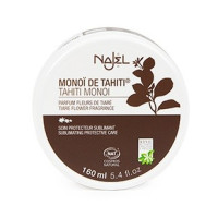 Odżywczy olejek Tahiti Monoi z certyfikatem Cosmos Natural, do twarzy, ciała i włosów, 160 ml, Najel
