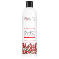 Regenerujący szampon do włosów ciemnych, farbowanych, 300 ml, Vianek
