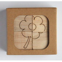 Drewniane Puzzle - Różne, 6 obrazków, Likocki